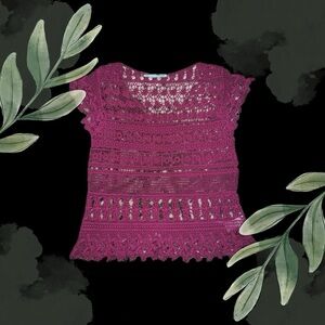 Lace Crochet Top